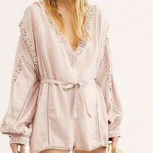 NWT FREE PEOPLE mean it romper